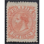 Brasil Brazil 52 1882/85 Emperador Pedro II MH Brasil Brazil 52 1882/85 Emperador Pedro II MH