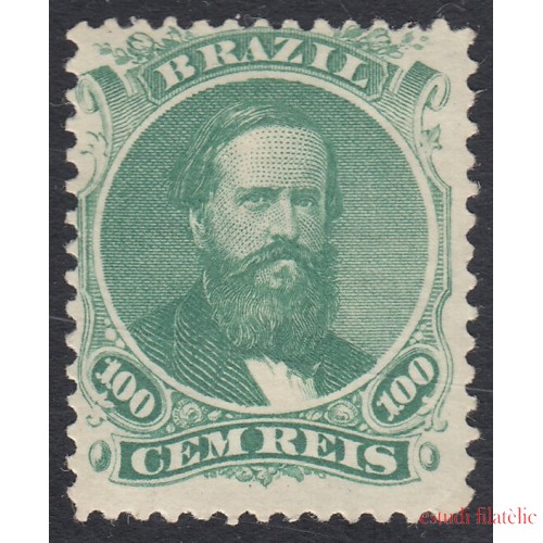 Brasil Brazil 27 1866 Emperador Pedro II MH