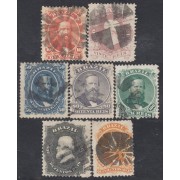 Brasil Brazil 23/29 1866 Emperador Pedro II usados Brasil Brazil 23/29 1866 Emperador Pedro II usados