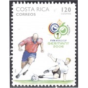 Costa Rica 790 2006 Copa del mundo de Fútbol 2006 en Alemania MNH