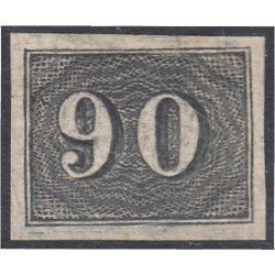Brasil Brazil 15A 1850/66 Pequeñas cifras MH Brasil Brazil 15A 1850/66 Pequeñas cifras MH