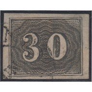 Brasil Brazil 13A 1850/66 Pequeñas cifras usado