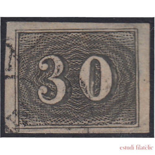 Brasil Brazil 13A 1850/66 Pequeñas cifras usado