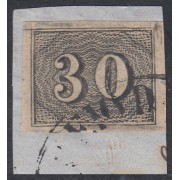 Brasil Brazil 12B 1850/66 Pequeñas cifras usado