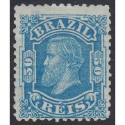 Brasil Brazil 48 1881 Emperador Pedro II MNH