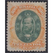 Brasil Brazil 47 1878 Emperador Pedro II MNH