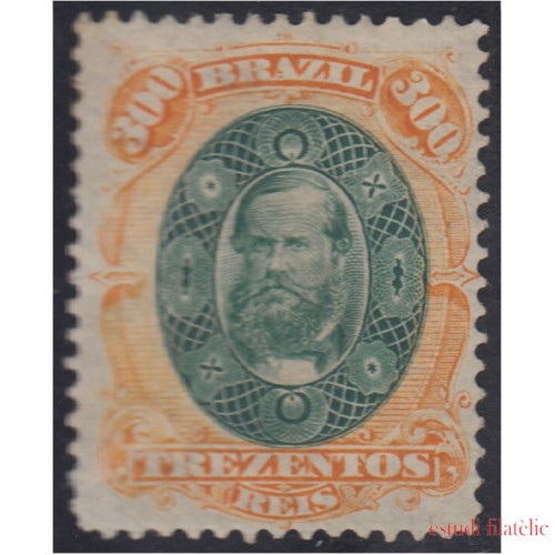 Brasil Brazil 47 1878 Emperador Pedro II MNH
