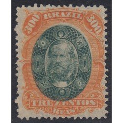 Brasil Brazil 47 1878 Emperador Pedro II MH