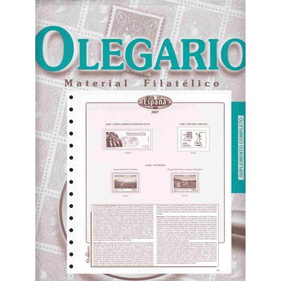 Hojas España Olegario Pruebas Sin protectores 2020 Catalán Hojas España Olegario Pruebas Sin protectores 2020 Catalán