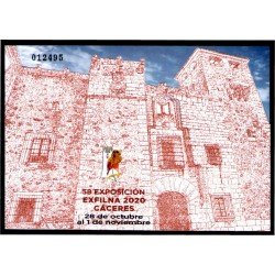 España Spain 5441 2020 Exfilna Virtual por COVID-19 MNH España Spain 5441 2020 Exfilna Virtual por COVID-19 MNH