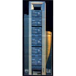 España Spain 5440 2020 América UPAEP Arquitectura Rascacielos Skyline Madrid en minipliego MNH España Spain 5440 2020 América UPAEP Arquitectura Rascacielos Skyline Madrid en minipliego MNH