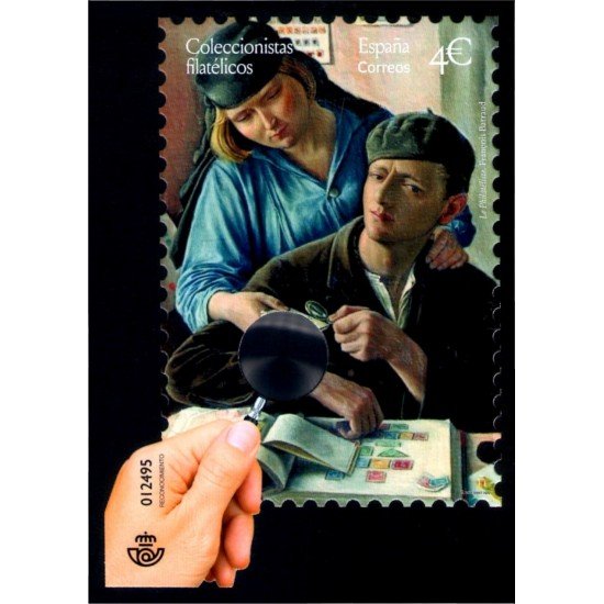 España Spain 5436 2020 Reconocimiento a los coleccionistas filatélicos MNH España Spain 5436 2020 Reconocimiento a los coleccionistas filatélicos MNH