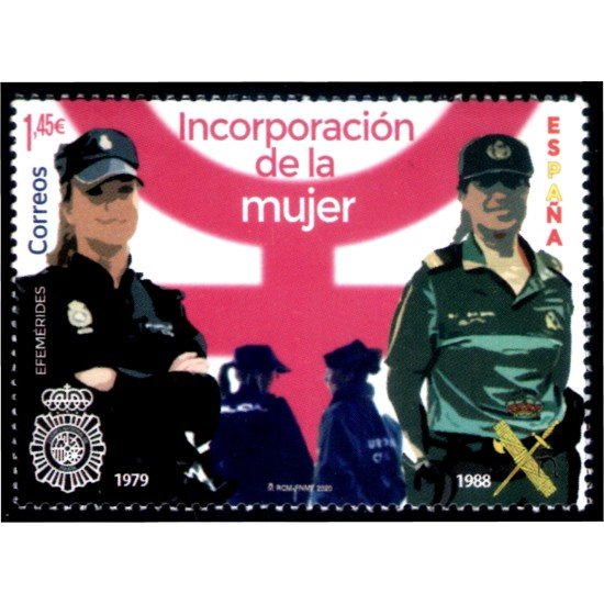 España Spain 5433 2020 Policía Nacional y Guardia Civil MNH