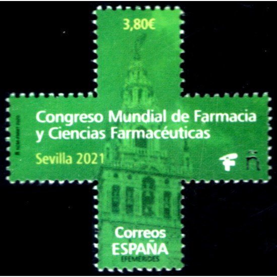 España Spain 5426 2020 Congreso Mundial de Farmacia y Ciencias Farmacéuticas MNH España Spain 5426 2020 Congreso Mundial de Farmacia y Ciencias Farmacéuticas MNH