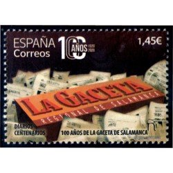España Spain 5425 2020 100 Años de la Gaceta Regional de Salamanca MNH España Spain 5425 2020 100 Años de la Gaceta Regional de Salamanca MNH