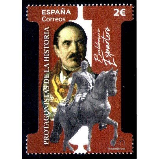 España Spain 5422 2020 Protagonistas de la Historia Baldomero Espartero MNH España Spain 5422 2020 Protagonistas de la Historia Baldomero Espartero MNH