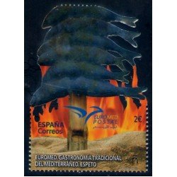 España Spain 5421 2020 EUROMED Gastronomía tradicional del Mediterráneo Espeto MNH España Spain 5421 2020 EUROMED Gastronomía tradicional del Mediterráneo Espeto MNH