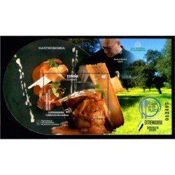 España Spain 5420 2020 Gastronomía Extremadura Caldereta de cordero MNH España Spain 5420 2020 Gastronomía Extremadura Caldereta de cordero MNH