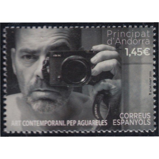 Andorra Española 503 2020 Pep Aguareles MNH Andorra Española 503 2020 Pep Aguareles MNH