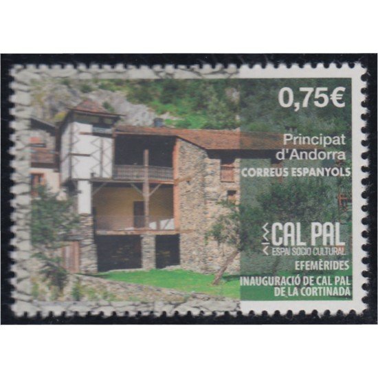 Andorra Española 497 2020 Inauguración de Cal Pal de la Cortinada MNH Andorra Española 497 2020 Inauguración de Cal Pal de la Cortinada MNH