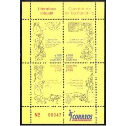 Costa Rica 844/47 2007 Literatura Cuentos de mi tia Panchita MNH Costa Rica 844/47 2007 Literatura Cuentos de mi tia Panchita MNH