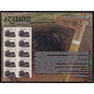 España Pliego Premium 91 2020 Minerales Azabache MNH