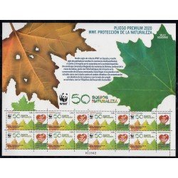 España Pliego Premium 89 2020 Protección de la Naturaleza MNH España Pliego Premium 89 2020 Protección de la Naturaleza MNH