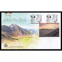 Andorra Española 501 2020 Collada dels Meners SPD Sobre Primer día Andorra Española 501 2020 Collada dels Meners SPD Sobre Primer día
