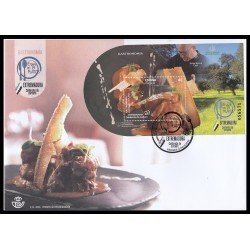 España Spain 5420 2020 Gastronomía Extremadura Caldereta de cordero SPD Sobre Primer Día España Spain 5420 2020 Gastronomía Extremadura Caldereta de cordero SPD Sobre Primer Día