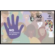 España Spain 5443 2020 Valores cívicos NO a la violencia de género SPD Sobre Primer Día