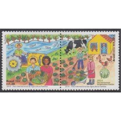 Brasil Brazil 3330 2014 Año Internacional de la agricultura familiar MNH Brasil Brazil 3330 2014 Año Internacional de la agricultura familiar MNH