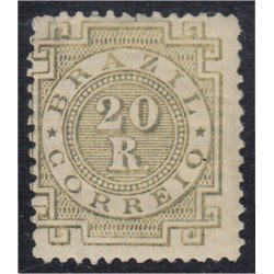 Brasil Brazil 59 1884/88 Serie antigua cifras MNH Brasil Brazil 59 1884/88 Serie antigua cifras MNH