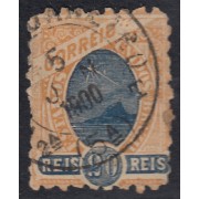 Brasil Brazil 80Aa 1894/04 Pan de azúcar usado Brasil Brazil 80Aa 1894/04 Pan de azúcar usado