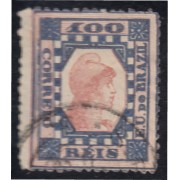 Brasil Brazil 77a 1891 Libertad Liberty usado Brasil Brazil 77a 1891 Libertad Liberty usado