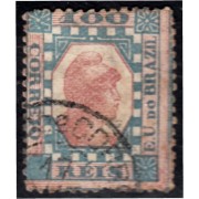 Brasil Brazil 77 1891 Libertad Liberty usado Brasil Brazil 77 1891 Libertad Liberty usado