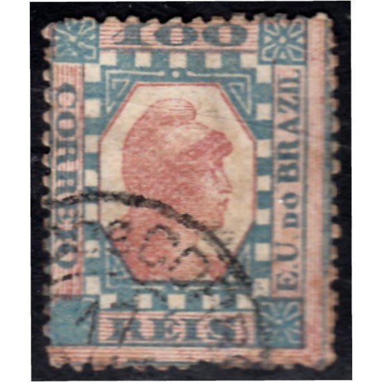 Brasil Brazil 77 1891 Libertad Liberty usado Brasil Brazil 77 1891 Libertad Liberty usado