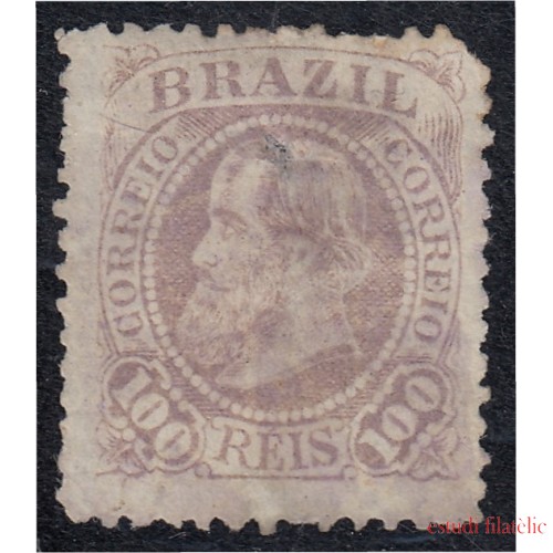 Brasil Brazil 57 1883 Emperador Pedro II MH