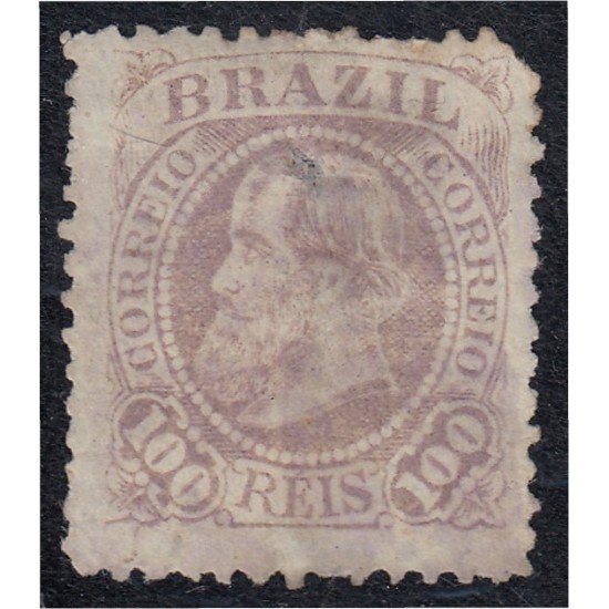 Brasil Brazil 57 1883 Emperador Pedro II MH