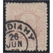 Brasil Brazil 55 1882/85 Emperador Pedro II usado