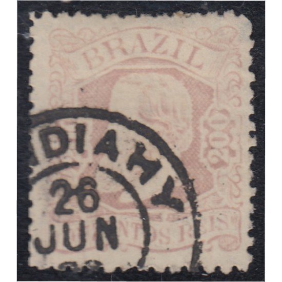 Brasil Brazil 55 1882/85 Emperador Pedro II usado