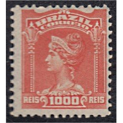 Brasil Brazil 138 1906/15 Alegoría de la República MNH Brasil Brazil 138 1906/15 Alegoría de la República MNH