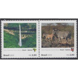Brasil Brazil 3307/08 2013 Relaciones diplomáticas Kenia - Brasil MNH Brasil Brazil 3307/08 2013 Relaciones diplomáticas Kenia - Brasil MNH