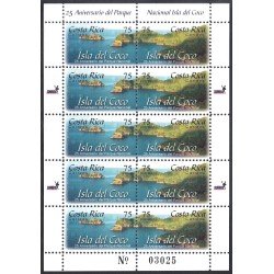 Costa Rica 724a/25a 2003 Minipliego 25 Años del Parque Nacional de la Isla de Coco MNH Costa Rica 724a/25a 2003 Minipliego 25 Años del Parque Nacional de la Isla de Coco MNH
