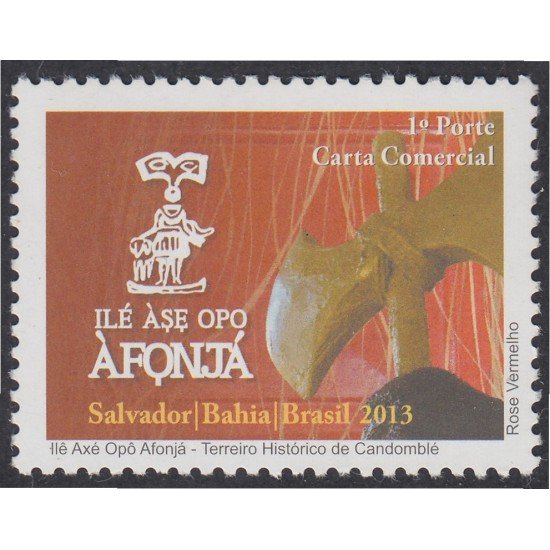 Brasil Brazil 3290 2013 Ilê Axé Opô Afonjá Terreiro Histórico de Candomble MNH Brasil Brazil 3290 2013 Ilê Axé Opô Afonjá Terreiro Histórico de Candomble MNH