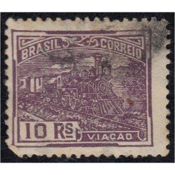 Brasil Brazil 163aC 1920/41 Comunicaciones Comunications usado Brasil Brazil 163aC 1920/41 Comunicaciones Comunications usado