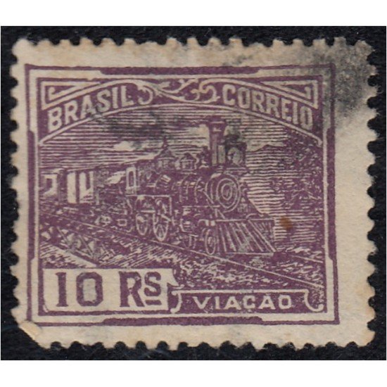 Brasil Brazil 163aC 1920/41 Comunicaciones Comunications usado Brasil Brazil 163aC 1920/41 Comunicaciones Comunications usado