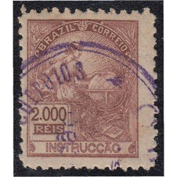 Brasil Brazil 161B 1918/19 Instrucción Instrucción usado Brasil Brazil 161B 1918/19 Instrucción Instrucción usado