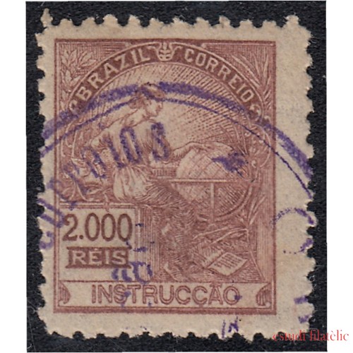 Brasil Brazil 161B 1918/19 Instrucción Instrucción usado 