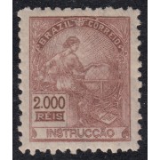 Brasil Brazil 161B 1918/19 Instrucción Instrucción MH
