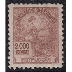 Brasil Brazil 161B 1918/19 Instrucción Instrucción MH Brasil Brazil 161B 1918/19 Instrucción Instrucción MH